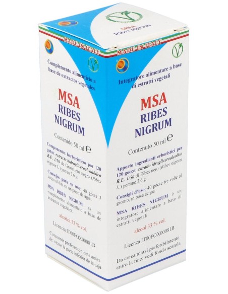 Msa Ribes Nigrum Yemas Grosellero Negro 50Ml.
