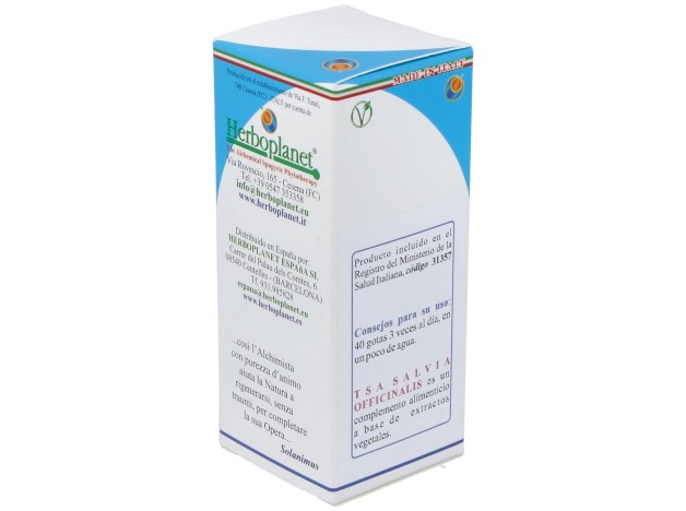 Herboplanet Tsa Salvia Officinalis Folhas 50Ml
