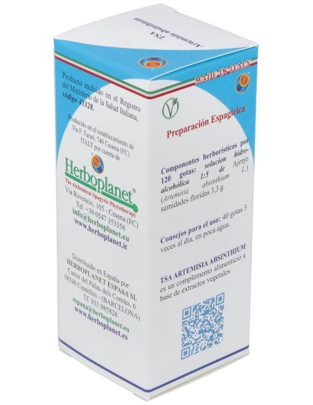 Tsa Artemisa Absinthium Sumidades Floridas 50Ml.