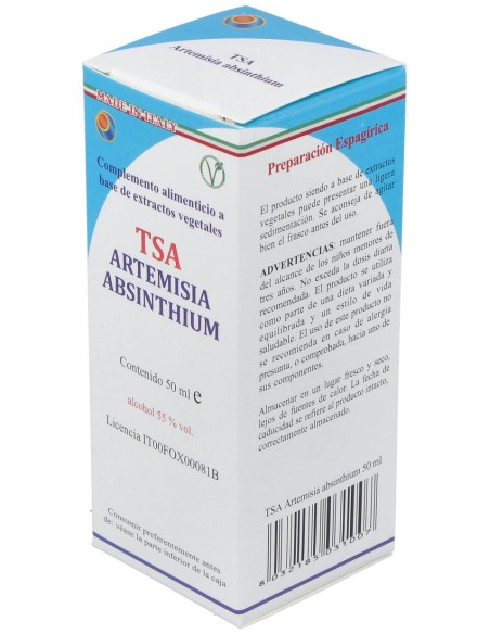 Tsa Artemisa Absinthium Sumidades Floridas 50Ml.