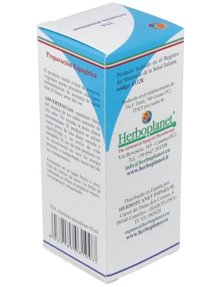 Tsa Artemisa Absinthium Sumidades Floridas 50Ml.