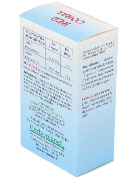 Red Coral Gotas 10Ml.