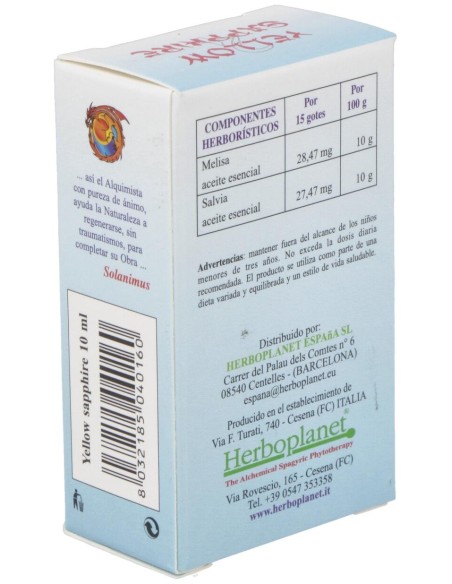 Herboplanet Yellow Sapphire Gotas 10Ml