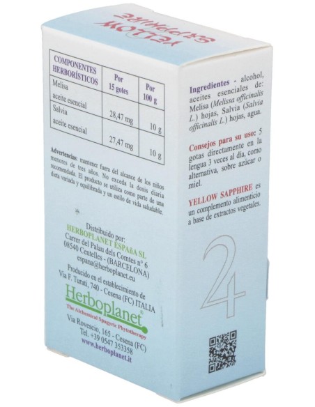 Herboplanet Yellow Sapphire Gotas 10Ml