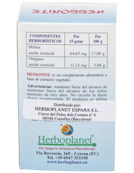 Hessonite Gotas 10Ml.