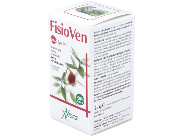 Aboca Fisioven Plus, 50 Cápsulas