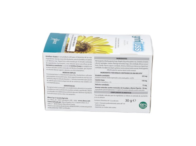 Aboca Grintuss Tisana, 20 Uds