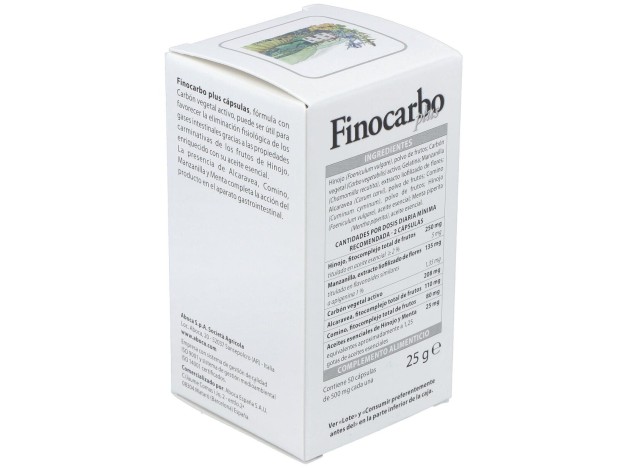 Aboca Finocarbo Plus Hinojo 500 Mg, 50 Cápsulas