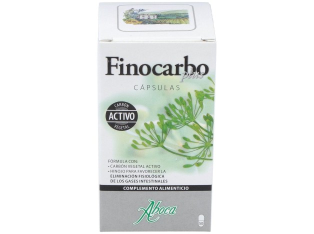 Aboca Finocarbo Plus Hinojo 500 Mg, 50 Cápsulas