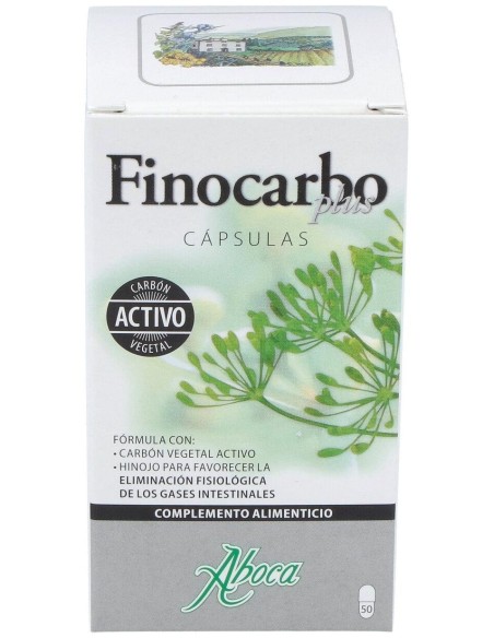 Aboca Finocarbo Plus Hinojo 500 Mg, 50 Cápsulas