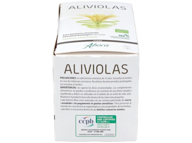 Aliviolas Advanced Tisana 20Sbrs.