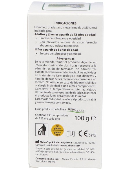 Aboca Libramed Comprimidos, 138 Comprimidos
