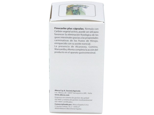 Aboca Finocarbo Plus Hinojo 500 Mg, 50 Cápsulas
