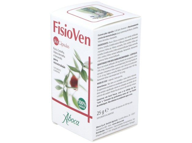 Aboca Fisioven Plus, 50 Cápsulas