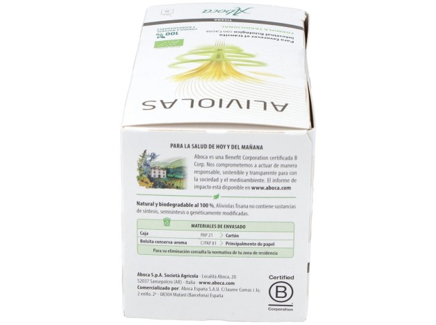 Aliviolas Advanced Tisana 20Sbrs.
