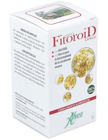 Aboca Neofitoroid Cápsulas 50Caps