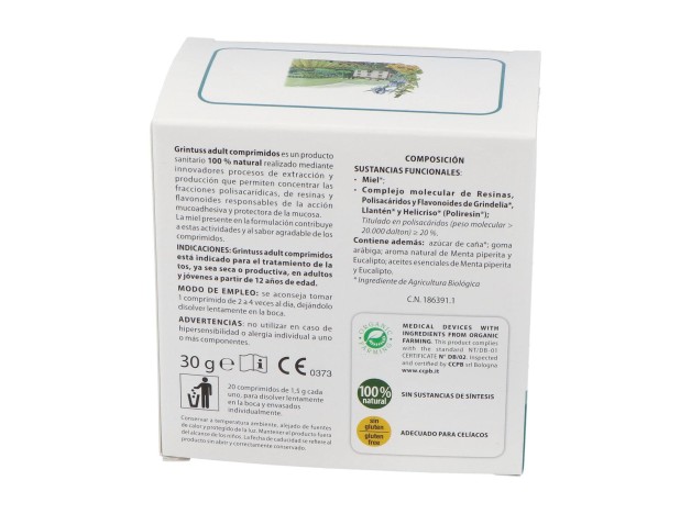 Aboca Grintuss Adulto Tos Seca Y Productiva, 20...