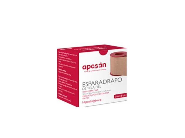 Esparadrapo Aposan Tela Piel 5 X 5 Cm