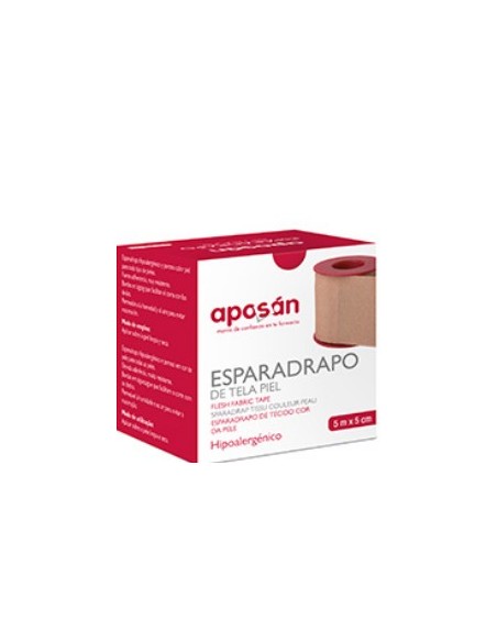 Esparadrapo Aposan Tela Piel 5 X 5 Cm