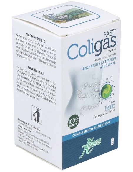 Aboca Coligas Fast, 50 Cápsulas