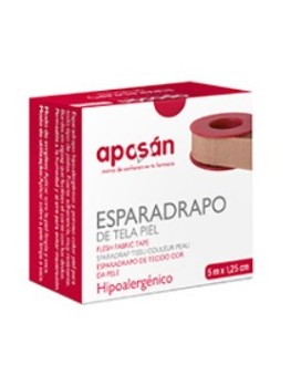 Esparadrapo Aposan Tela Piel 5 X 1.25 Cm