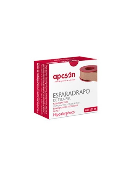 Esparadrapo Aposan Tela Piel 5 X 1.25 Cm