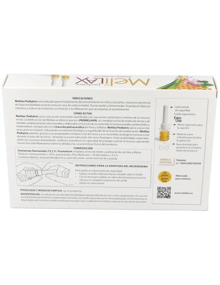 Aboca Melilax Pediatric Microenema 5 G, 6 Uds