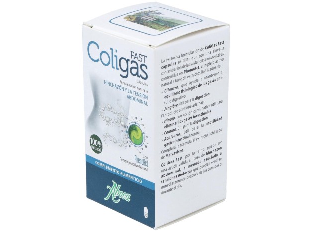 Aboca Coligas Fast, 50 Cápsulas