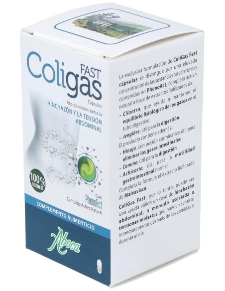 Aboca Coligas Fast, 50 Cápsulas