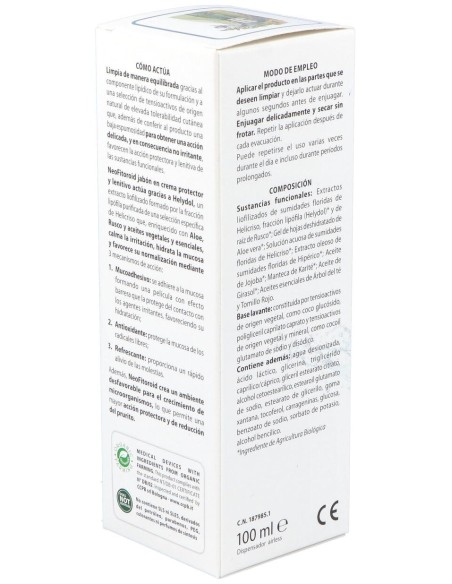 Aboca Neofitoroid Jabón En Crema Protector Y Lenitivo, 100 Ml
