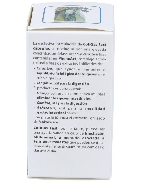 Aboca Coligas Fast, 50 Cápsulas