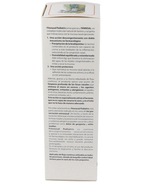 Aboca Fitonasal Pediatric Spray Nebulizador 125Ml