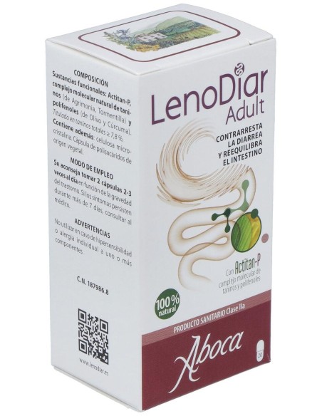 Aboca Lenodiar Adult 20Caps