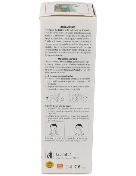 Aboca Fitonasal Pediatric Spray Nebulizador 125Ml