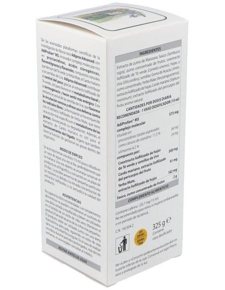 Aboca Adiprox Advanced Fluido, 325 G