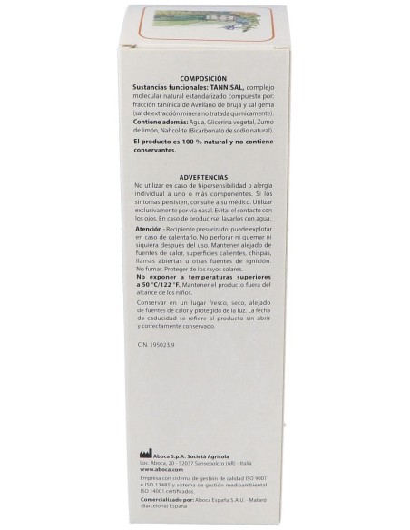Aboca Fitonasal Pediatric Spray Nebulizador 125Ml
