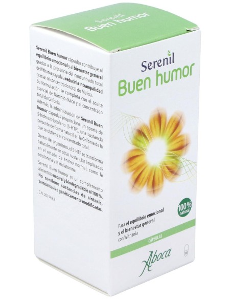 Aboca Serenil Buen Humor, 100 Cápsulas