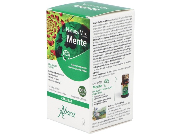 Aboca Natura Mix Advanced Mente 50Caps