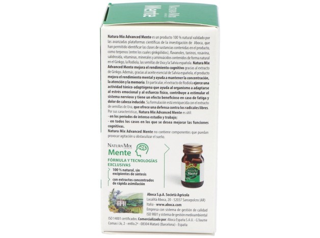 Aboca Natura Mix Advanced Mente 50Caps