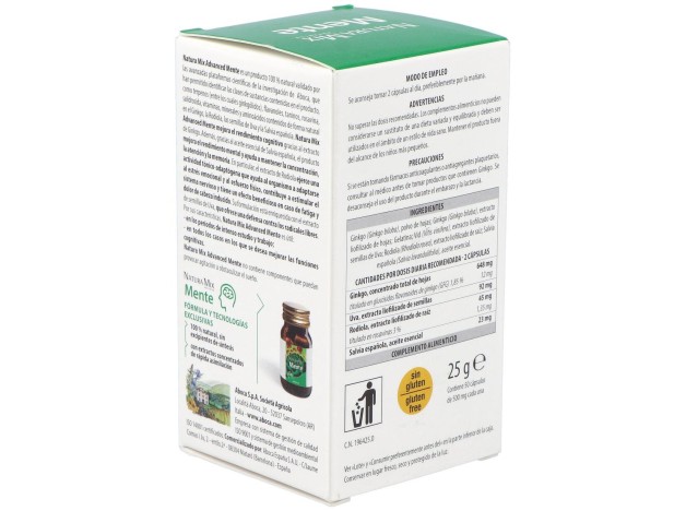 Aboca Natura Mix Advanced Mente 50Caps