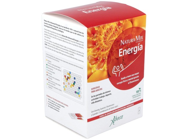 Aboca Natura Mix Advanced Energía, 28 Unidades