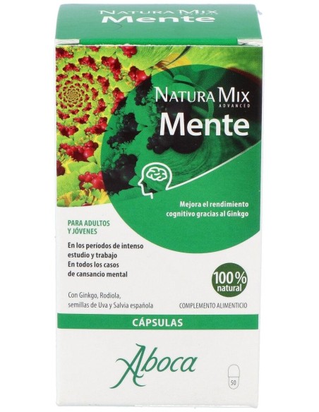 Aboca Natura Mix Advanced Mente 50Caps