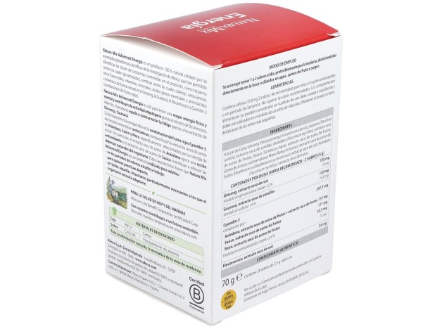 Aboca Natura Mix Advanced Energía, 28 Unidades