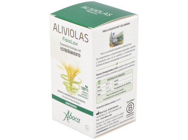 Aboca Aliviolas Fisiolax, 90 Comprimidos