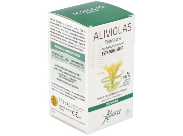 Aboca Aliviolas Fisiolax, 90 Comprimidos