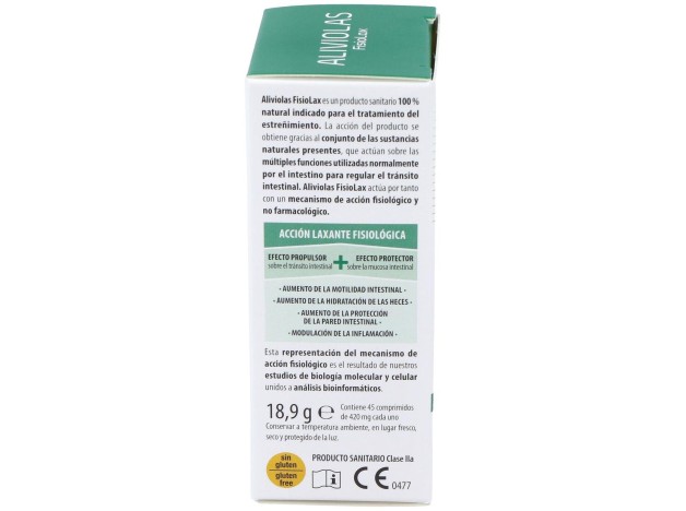 Aboca Aliviolas Fisiolax, 45 Comprimidos