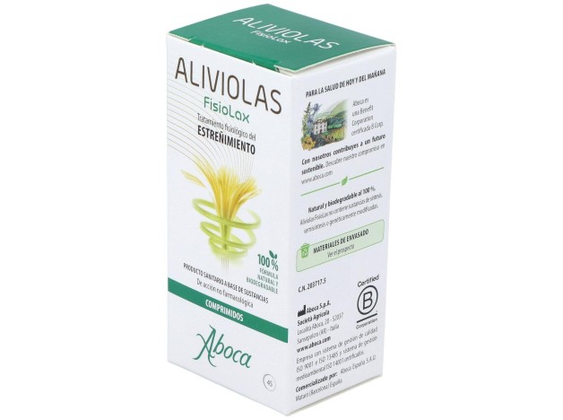 Aboca Aliviolas Fisiolax, 45 Comprimidos