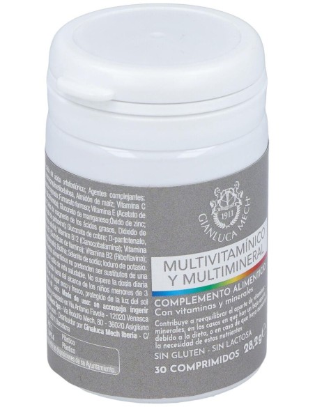 Multivitamin And Multimineral 30Comp.