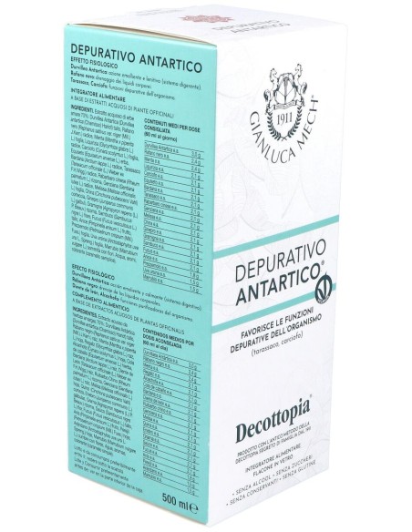 Depurativo Antartico 500Ml. Decotopia