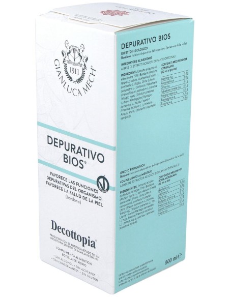 Depurativo Bios (Vital-Mech) 500Ml. Decotopia
